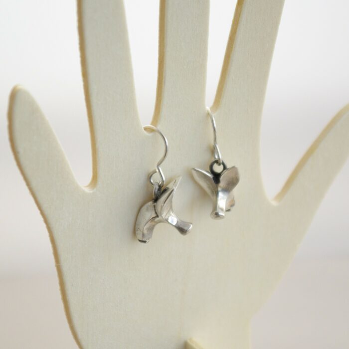 Boucles d'oreilles têtes de carnyx